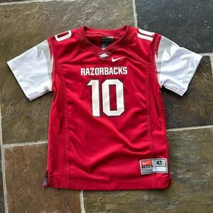 Arkansas Razorback Football Jersey - Size 4T